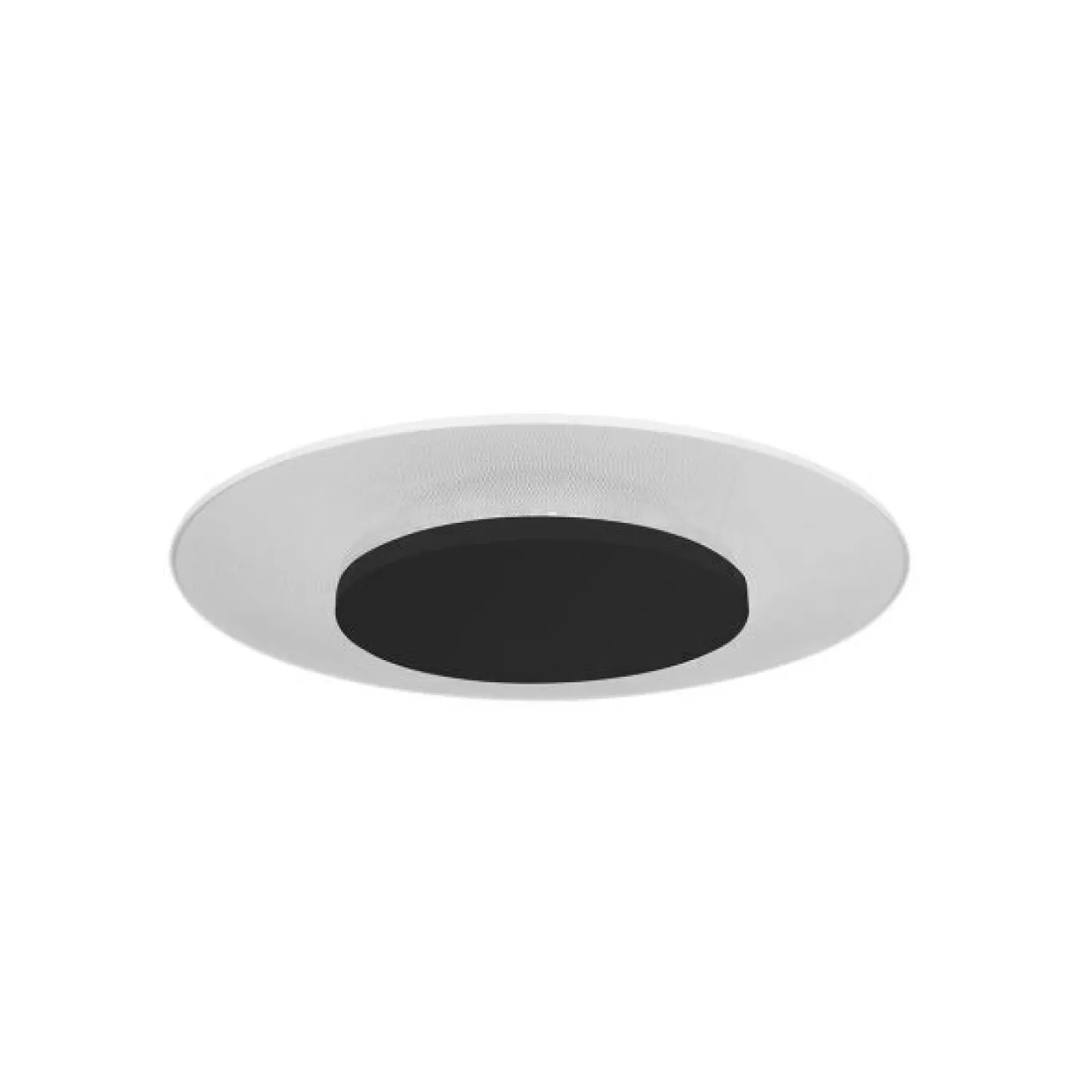 Steinhauer Lido LED Plafondlamp Zwart Ø28cm