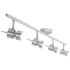 Steinhauer Natasja LED Plafondspot Staal 4-lichts 90cm