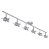 Steinhauer Natasja LED Plafondspot Staal 6-lichts 134cm
