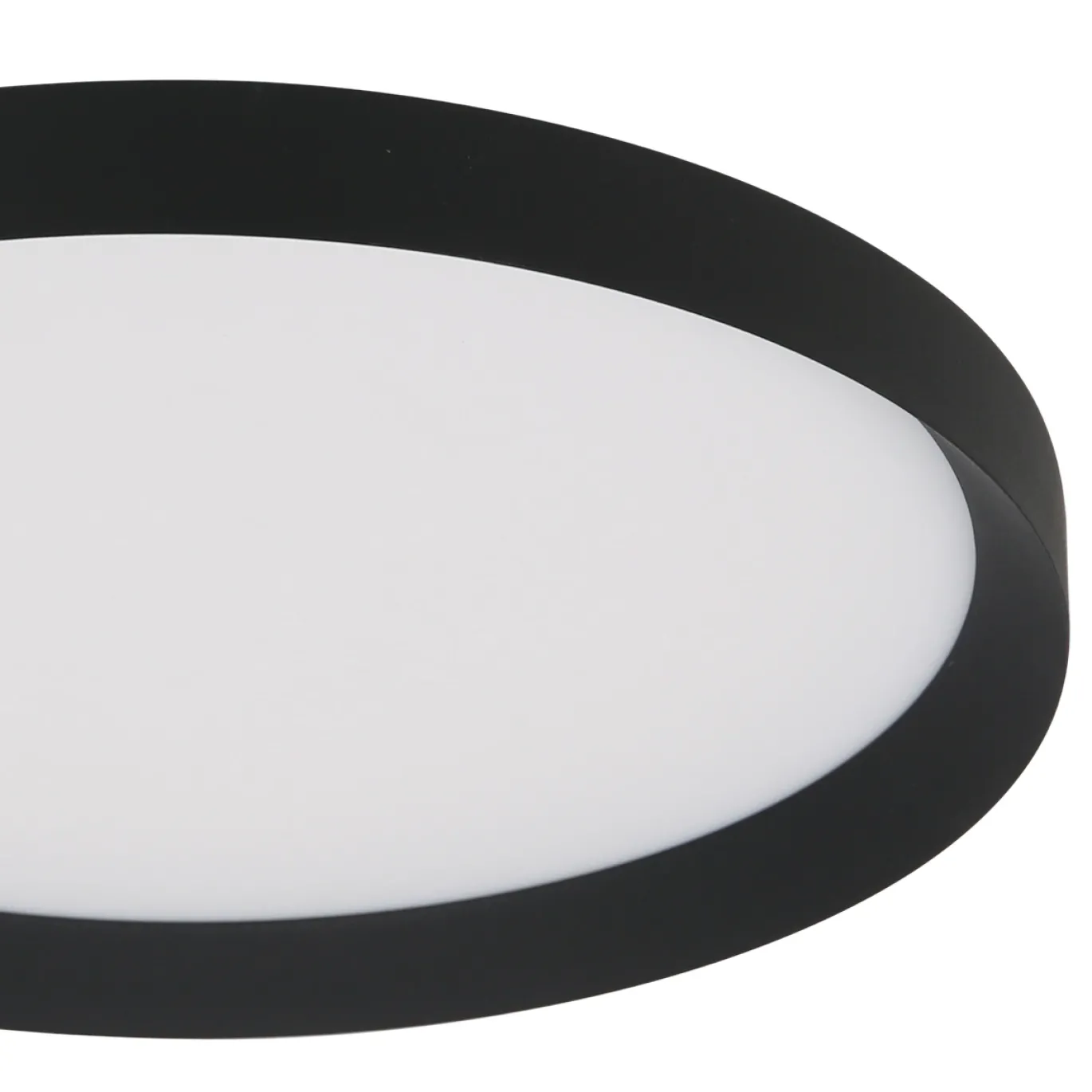 Steinhauer Plafondlamp Flady Zwart Ø40cm
