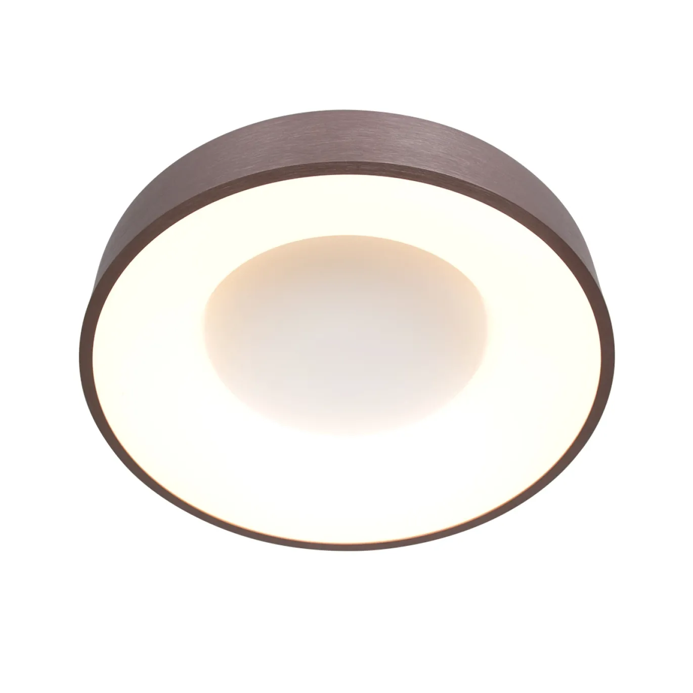 Steinhauer Plafondlamp Ringlede Brons Ø38cm
