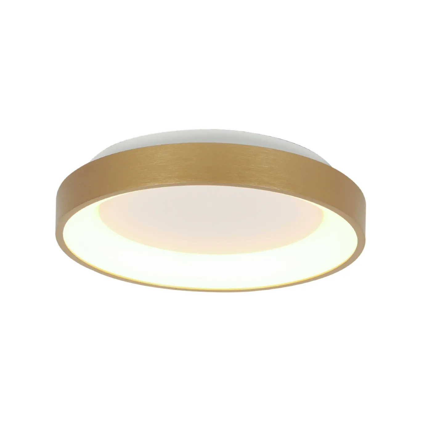 Steinhauer Plafondlamp Ringlede Dun Goud Ø28cm