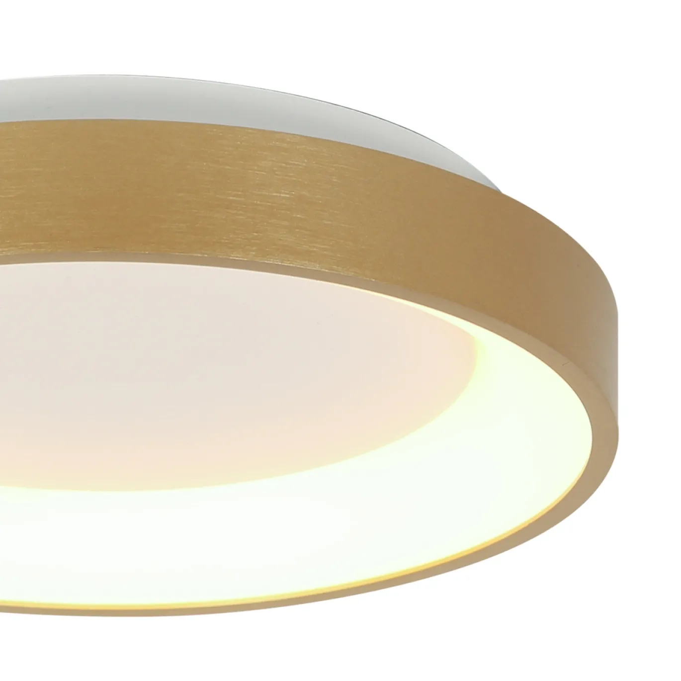 Steinhauer Plafondlamp Ringlede Dun Goud Ø28cm