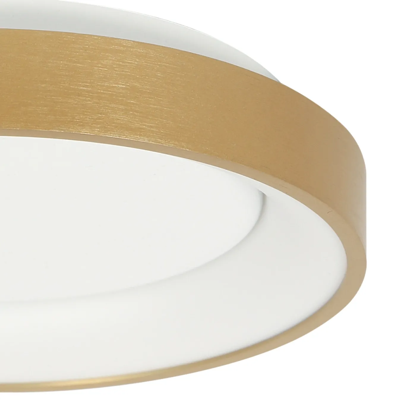 Steinhauer Plafondlamp Ringlede Dun Goud Ø28cm