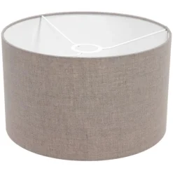 Steinhauer Prestige Chic Wandlamp Met Grijs Linnen Kap Ø30cm