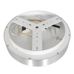 Steinhauer Ringlede LED Plafondlamp Zilver Ø30cm