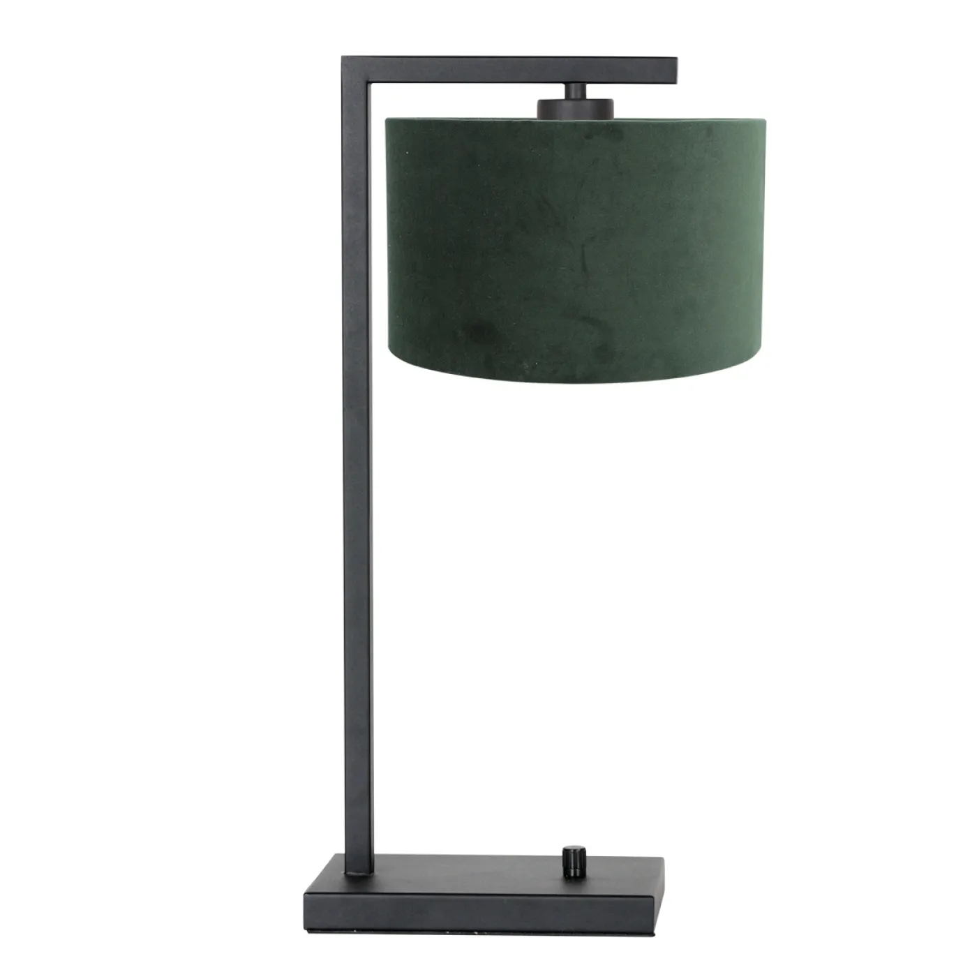 Steinhauer Tafellamp Stang Down Velours Groen