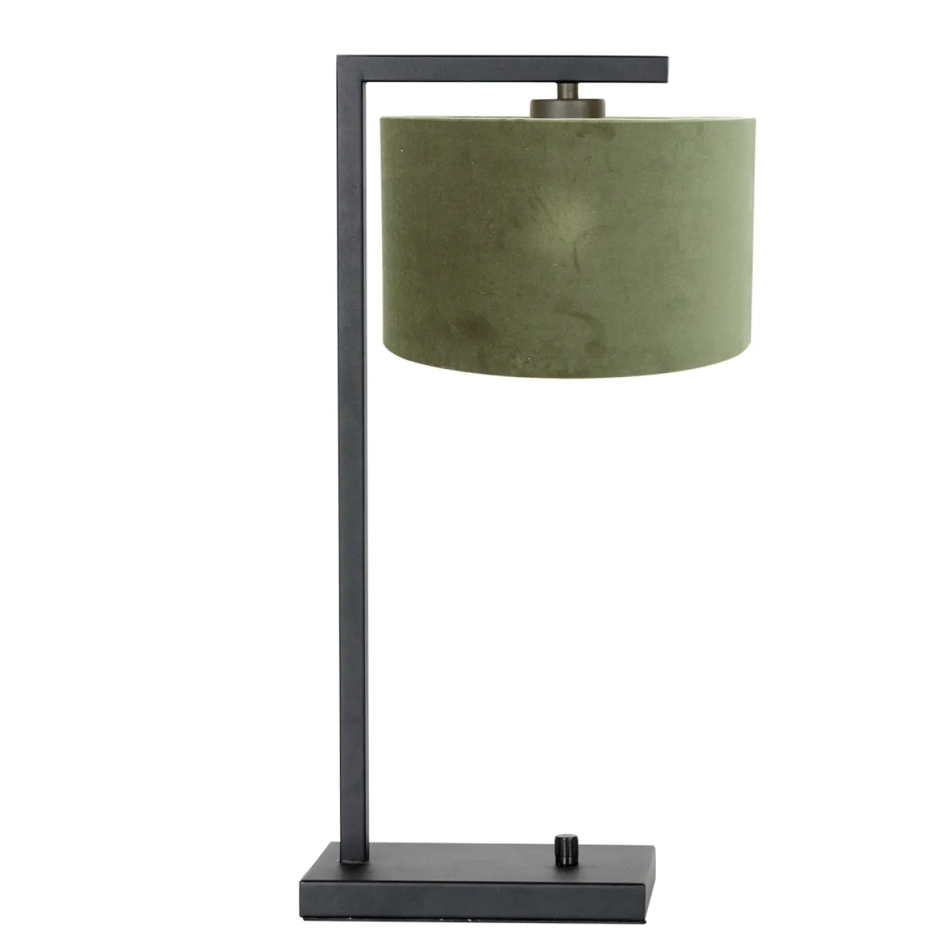 Steinhauer Tafellamp Stang Down Velours Groen