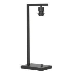 Steinhauer Tafellamp Stang Down Linnen Zwart/Goud