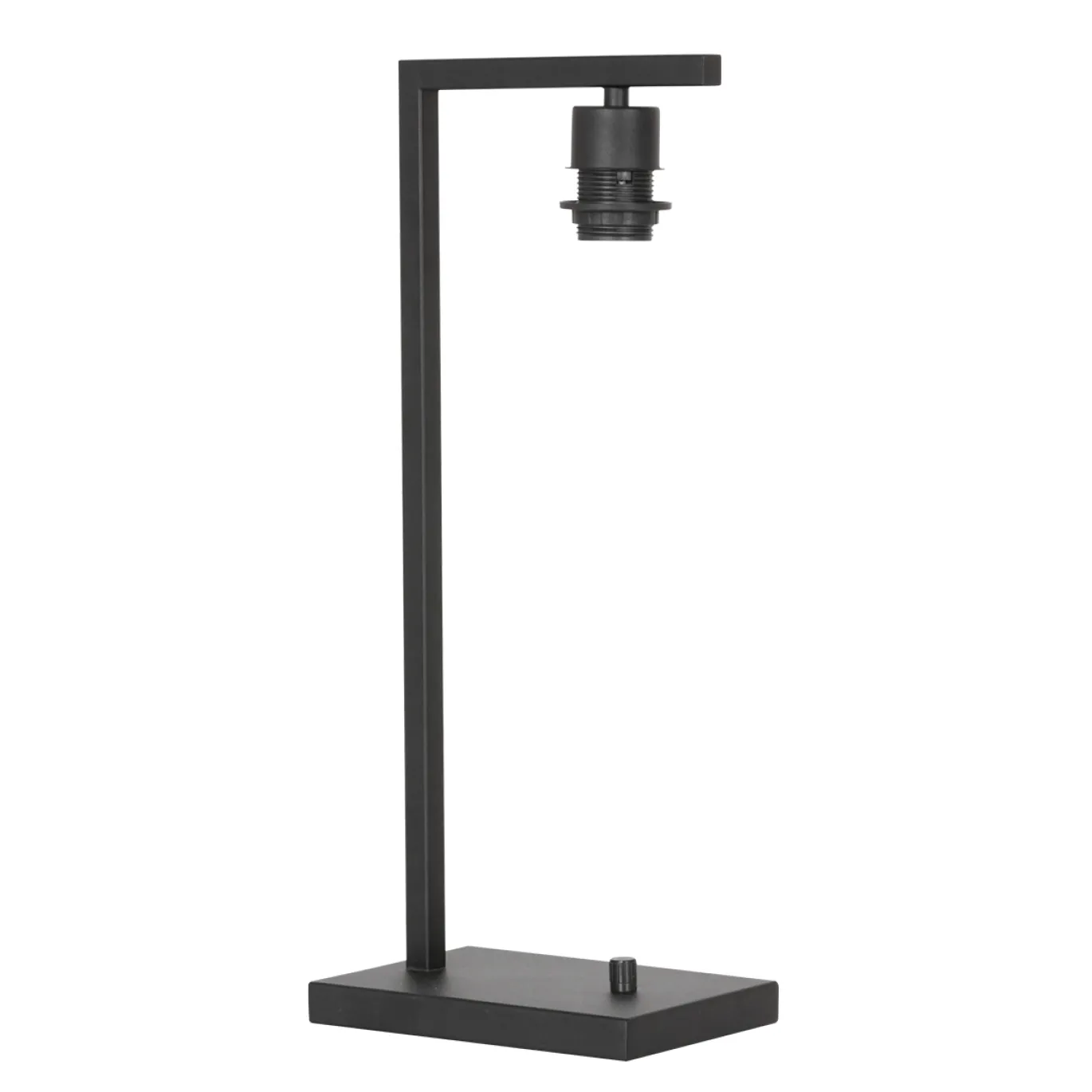 Steinhauer Tafellamp Stang Down Linnen Zwart/Goud
