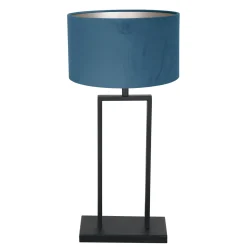 Steinhauer Tafellamp Stang Kantelbaar Velours Blauw