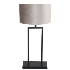 Steinhauer Tafellamp Stang Kantelbaar Velours Taupe