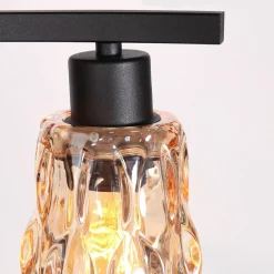 Steinhauer Tafellamp Vidrio 1-Lichts Amber Glas