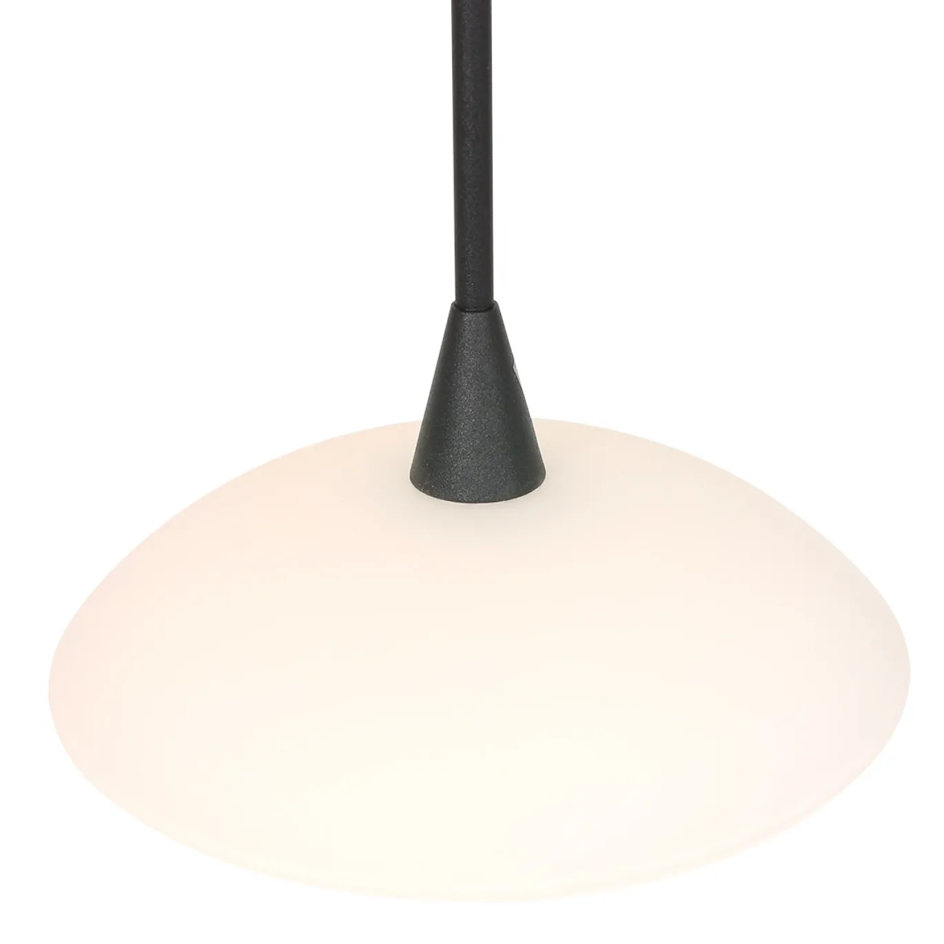Steinhauer Tallerken Hanglamp Zwart 3-lichts