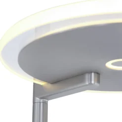 Steinhauer Turound Vloerlamp Staal 2-lichts 187cm