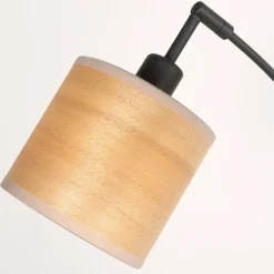 Steinhauer Vloerlamp Bambus 5-Lichts Bamboe Naturel