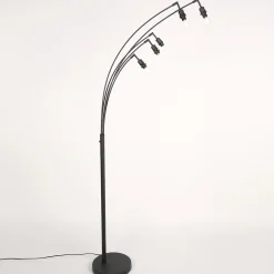 Steinhauer Vloerlamp Bambus 5-Lichts Bamboe Naturel