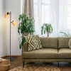 Steinhauer Vloerlamp Bambus 2-Lichts Bamboe Naturel