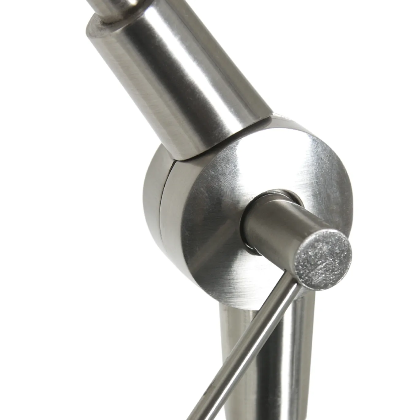 Steinhauer Vloerlamp Prestige Chic Grijs Linnen Zwart/Goud
