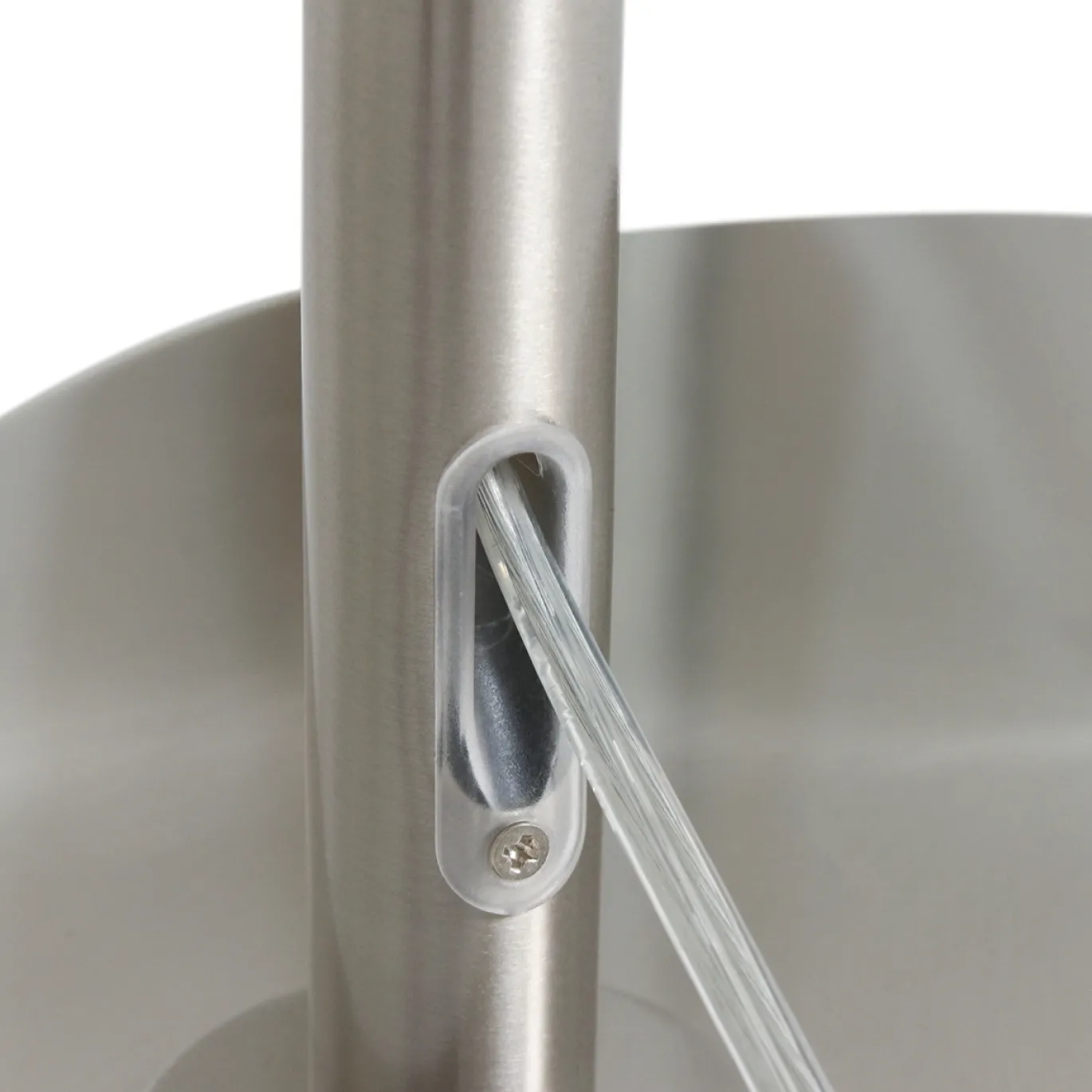 Steinhauer Vloerlamp Prestige Chic Grijs Linnen Zwart/Goud