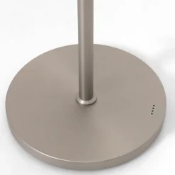 Steinhauer Vloerlamp Soleil Grijs met Zwenkarm & Accu