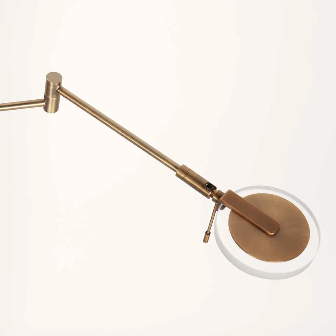 Steinhauer Vloerlamp Turound 2-Lichts Brons met Leesarm