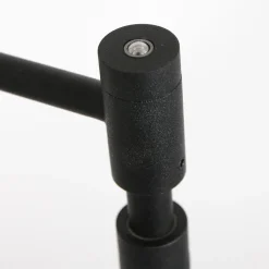 Steinhauer Vloerlamp Turound Knik Arm Zwart