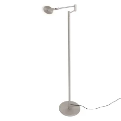 Steinhauer Vloerlamp Turound Knik Arm Grijs