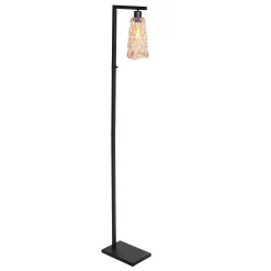 Steinhauer Vloerlamp Vidrio 1-Lichts Amber Glas