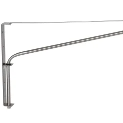 Steinhauer Wandlamp Elegant Classy Grijs Linnen Zwart/Goud