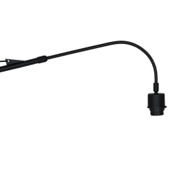 Steinhauer Wandlamp Elegant Classy Zwart Velours Blauw