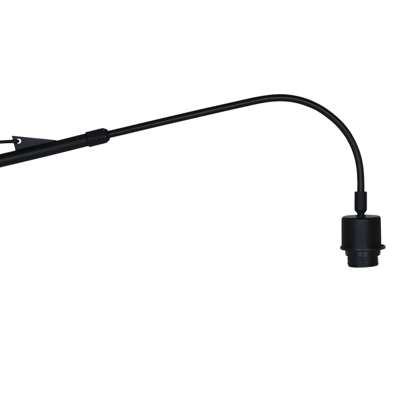 Steinhauer Wandlamp Elegant Classy Zwart Velours Blauw