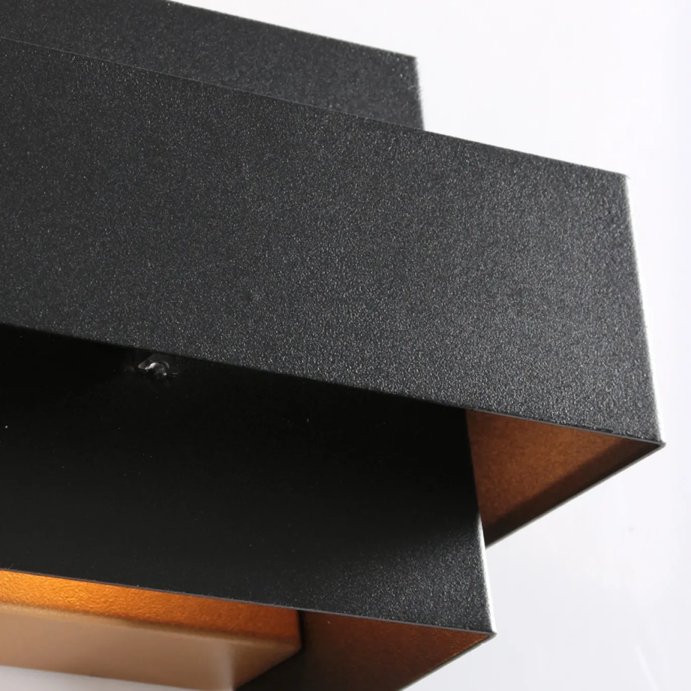 Steinhauer Wandlamp Muro 2-Lichts Zwart/Goud