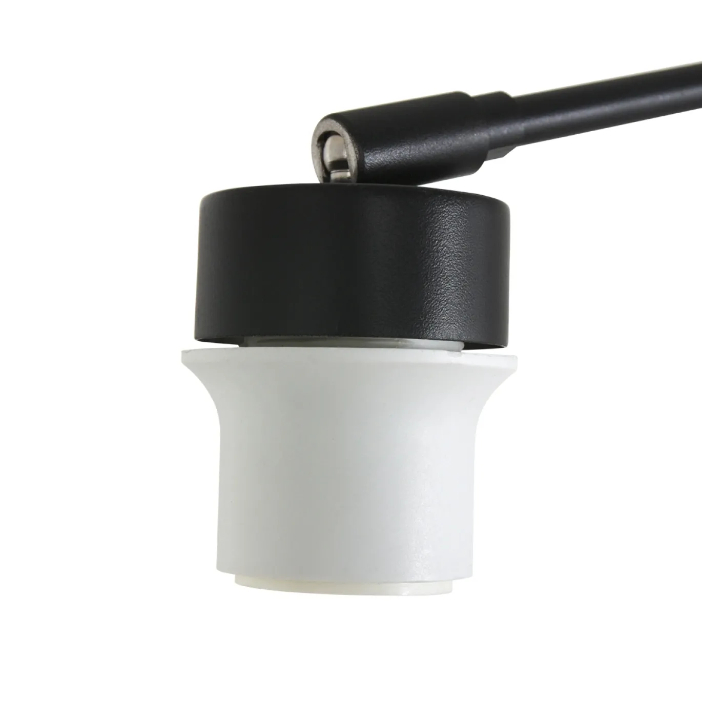 Steinhauer Wandlamp Prestige Chic Zwart Bamboe Naturel/Zwart