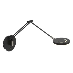 Steinhauer Wandlamp Soleil Zwart met Verstelbare Arm