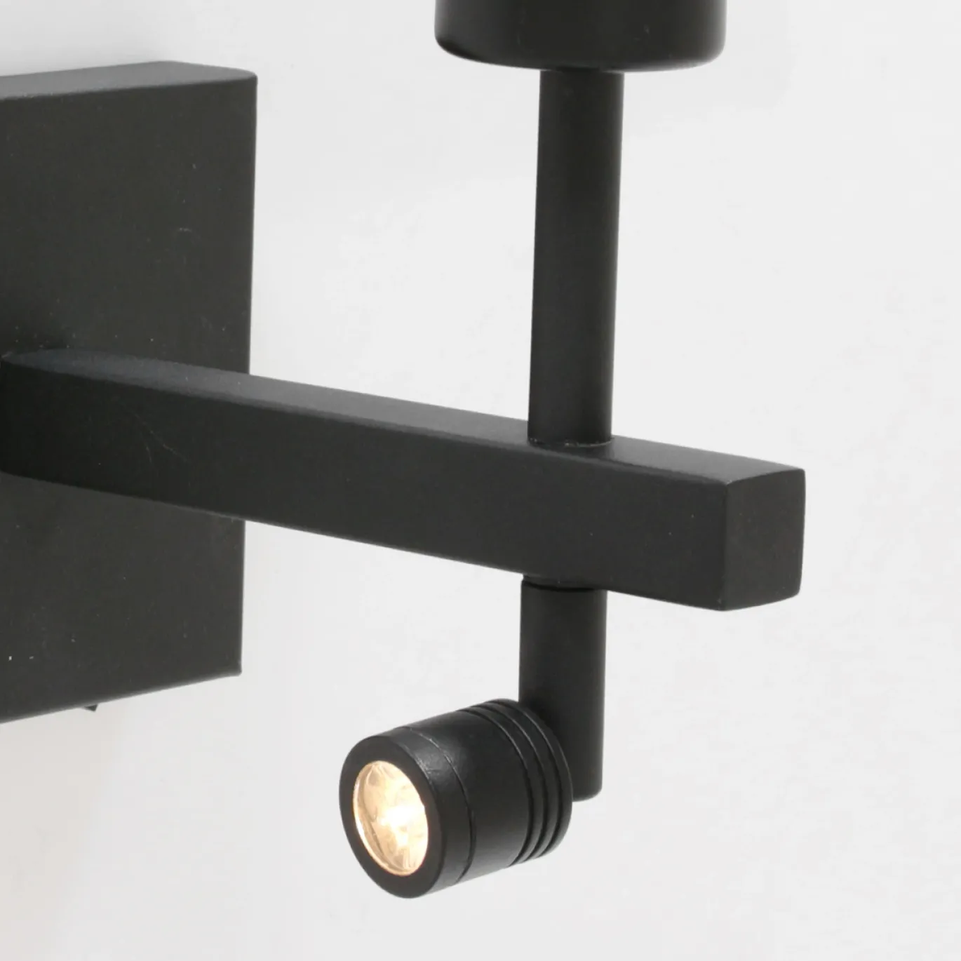 Steinhauer Wandlamp Stang met Leeslamp Velours Goud