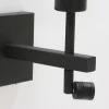 Steinhauer Wandlamp Stang met Leeslamp Grof Linnen Wit