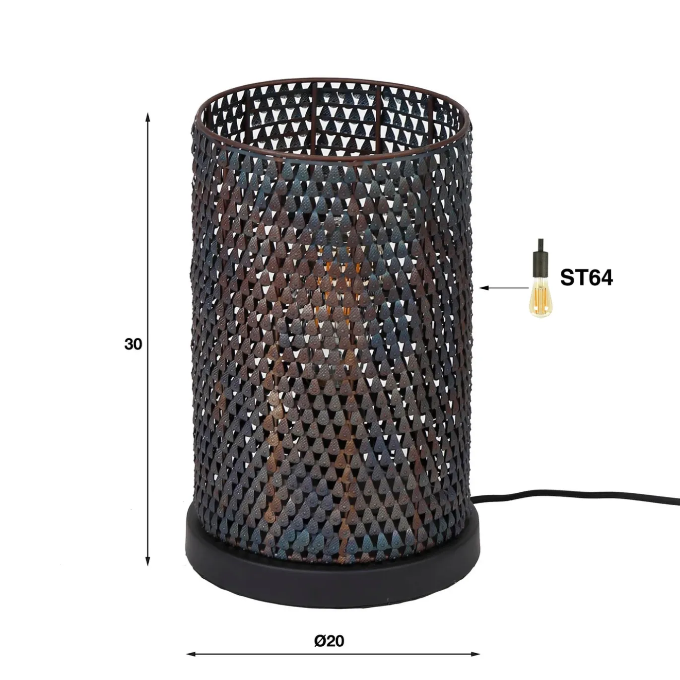 Tafellamp Armor Tube - Giga Meubel