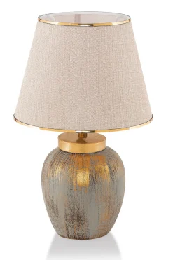 Tafellamp Cinca Crème/Goud