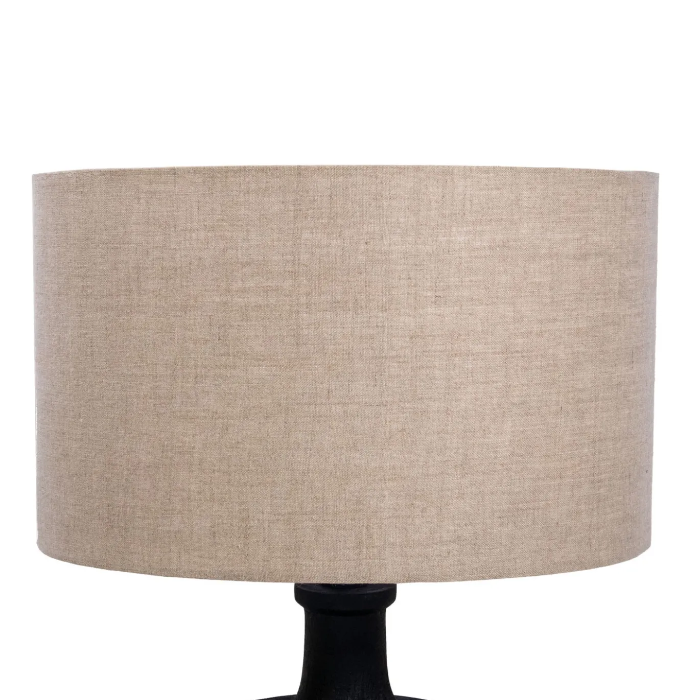 Tafellamp Greta Zwart Hout 40cm - Giga Meubel