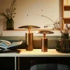 Tafellamp Jess L Brons LED Dimbaar - Giga Meubel