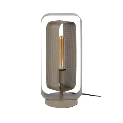Tafellamp Mesh Rotate 1-Lichts Beige - Giga Meubel
