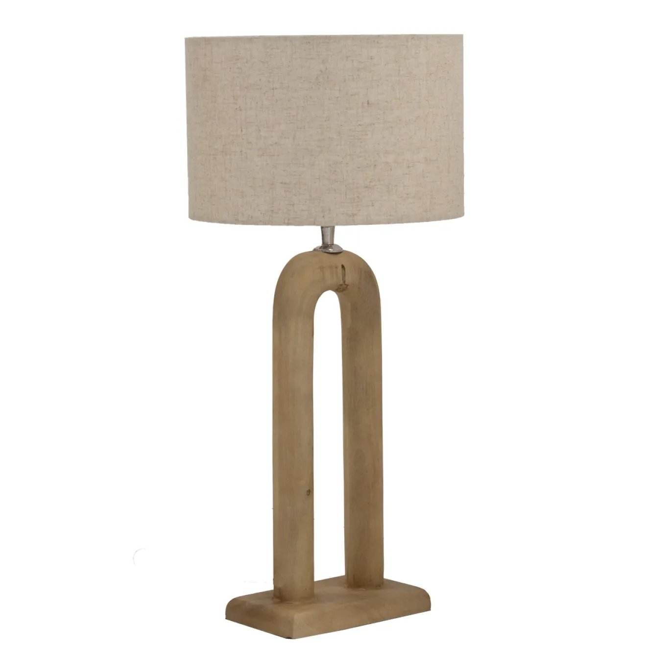 Tafellamp Micky Naturel 80cm - Giga Meubel