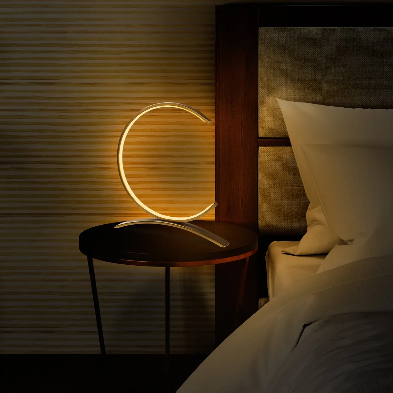 Tafellamp Moon Goud