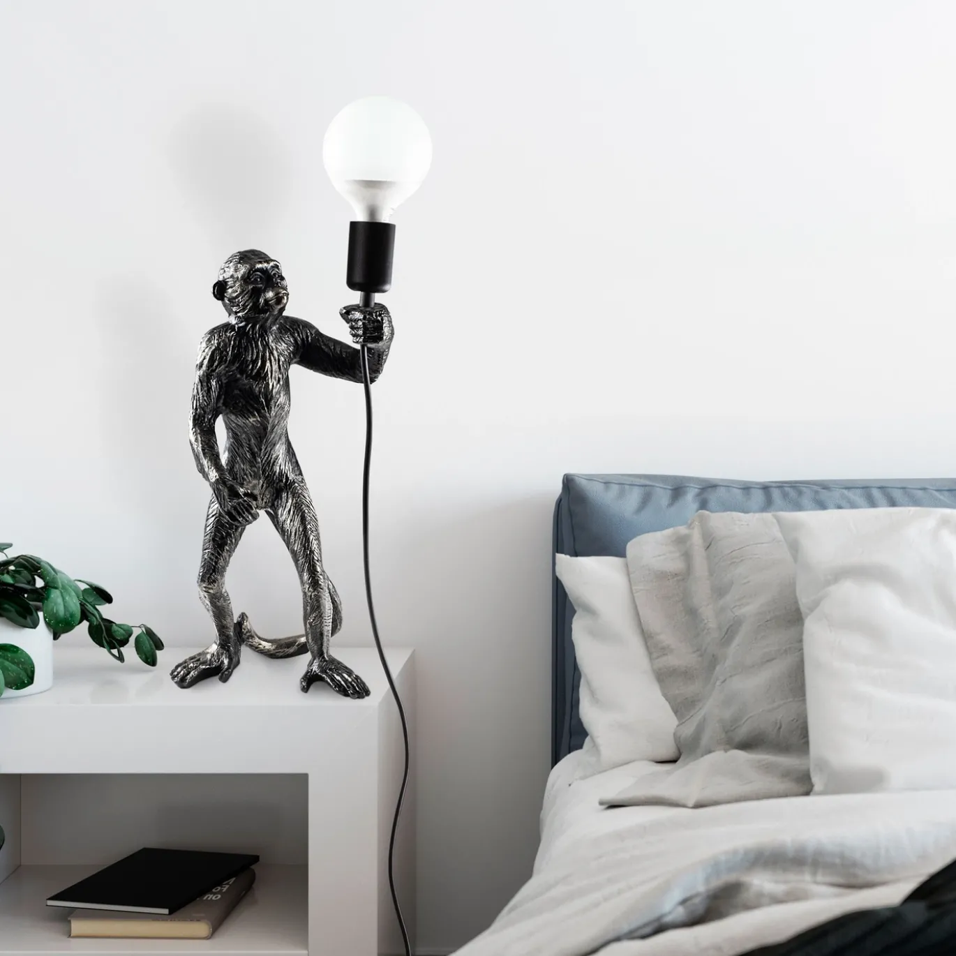 Tafellamp Singe Zwart