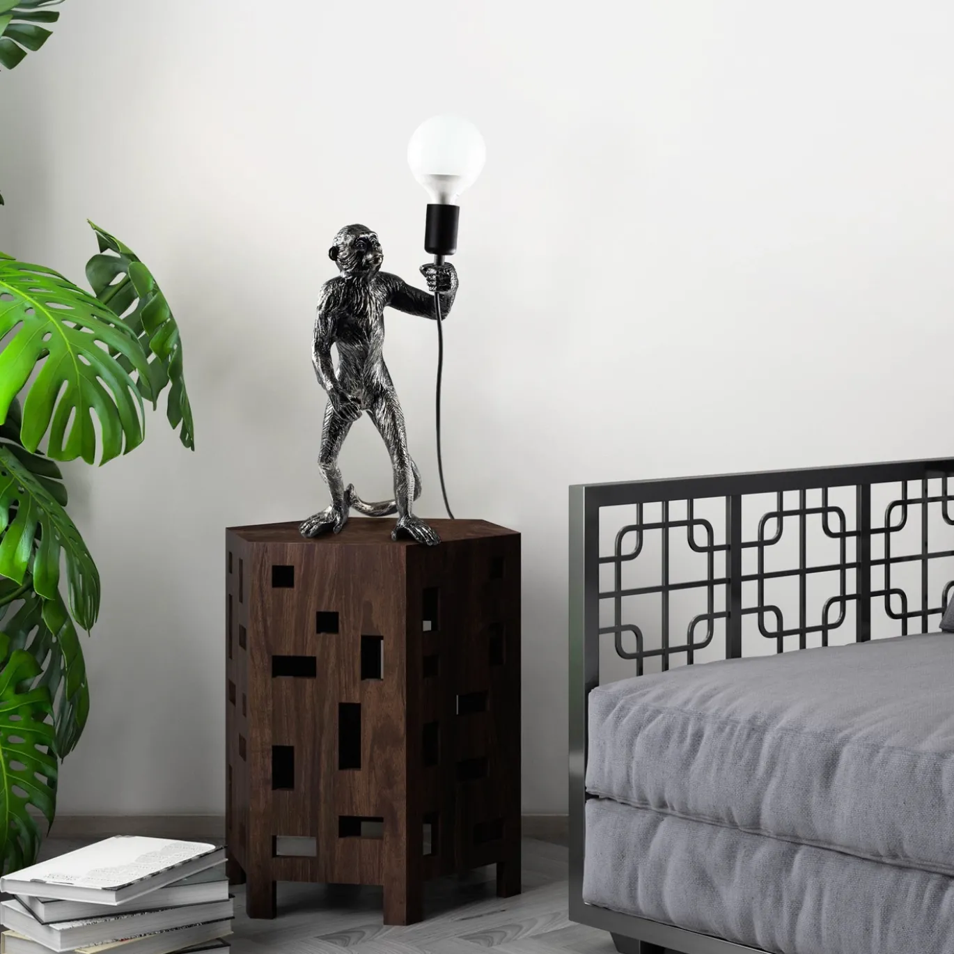 Tafellamp Singe Zwart
