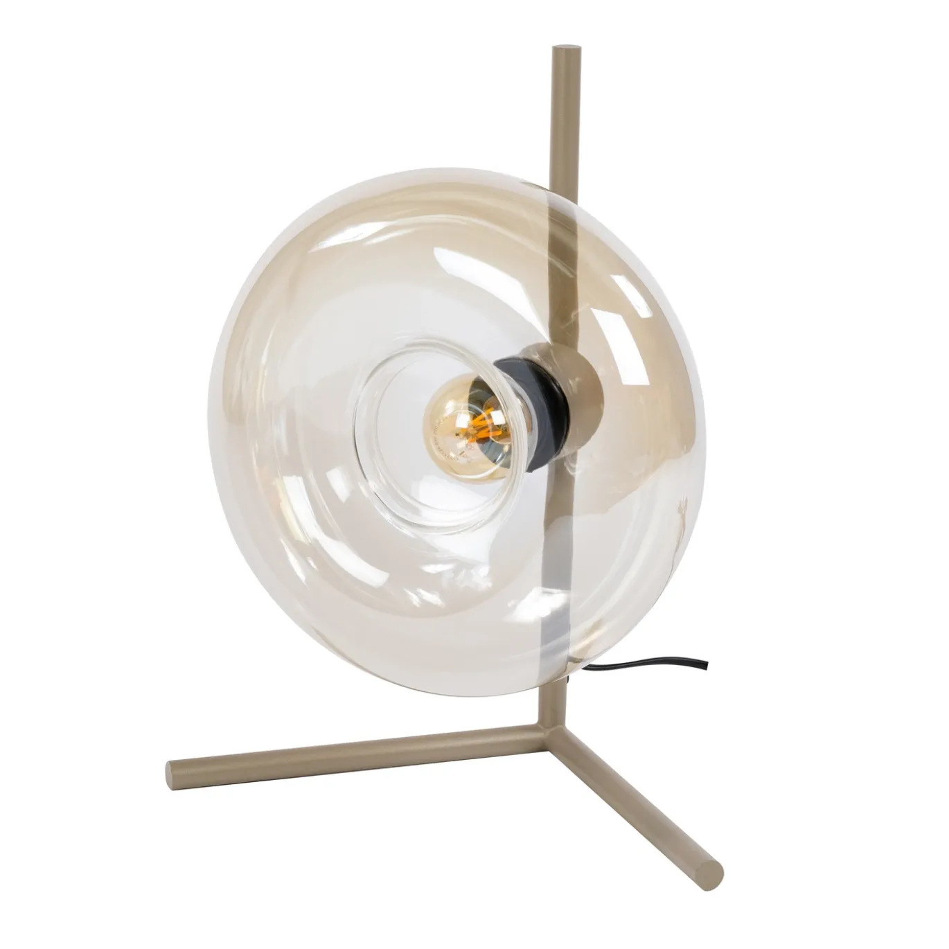 Tafellamp Soll 1-Lichts Beige - Giga Meubel