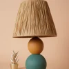 Tafellamp Yuvalak Blauw/Oranje