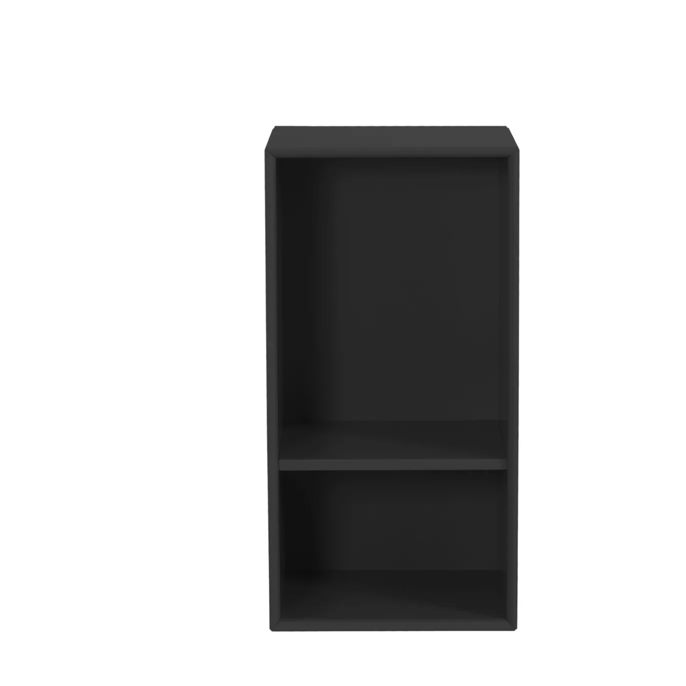 Tenzo Wandkast Z Halfcube Assembled Zwart