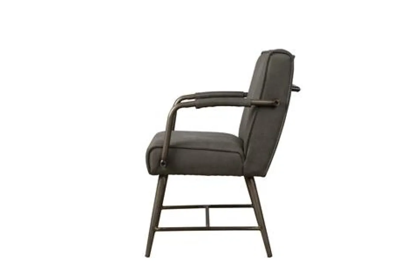 Tower Living Armstoel Belmonte Stof Cherokee 1 Grijs